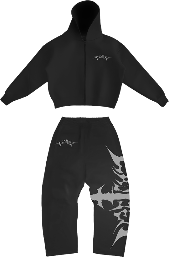 CHOSEN1S Tracksuit Black